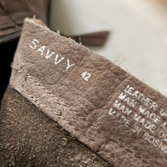 Miz Mooz Savvy Brown Buckle Boots - Picture 8 of 10